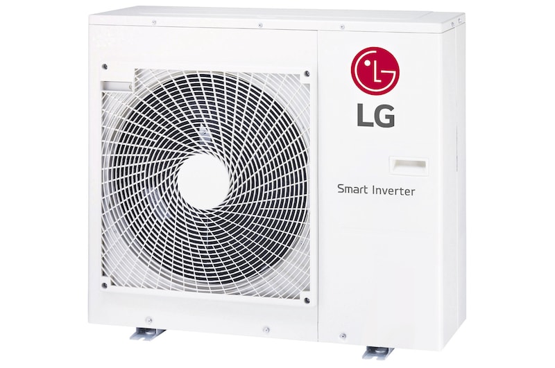 มุมมองเอียงด้านขวาของ LG Outdoor Unit