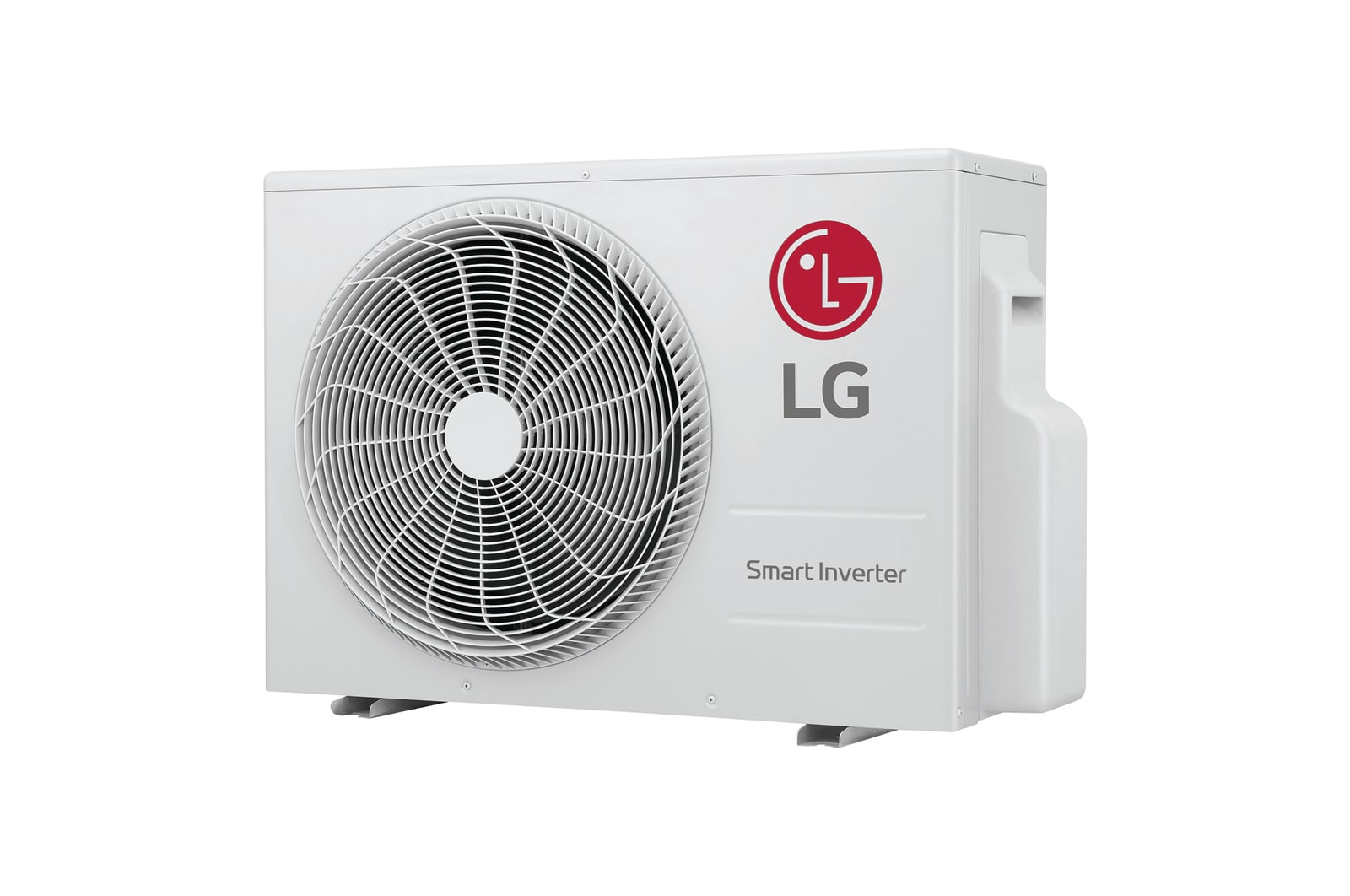 มุมมองเอียงด้านขวาของ LG Outdoor Unit
