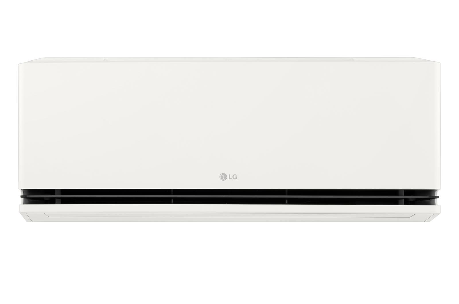 มุมมองด้านหน้าของเครื่องปรับอากาศแบบแยกส่วน LG 9000 BTU DUALCOOL AI Air {SEQ13A}