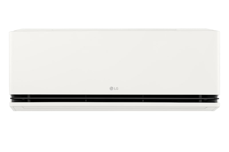 มุมมองด้านหน้าของเครื่องปรับอากาศ LG 24000 BTU DUALCOOL AI Air {SAQ24}