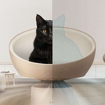 ตัวอย่างหน้าจอแสดงการทำงานโหมดเหมียวแฮปปี้