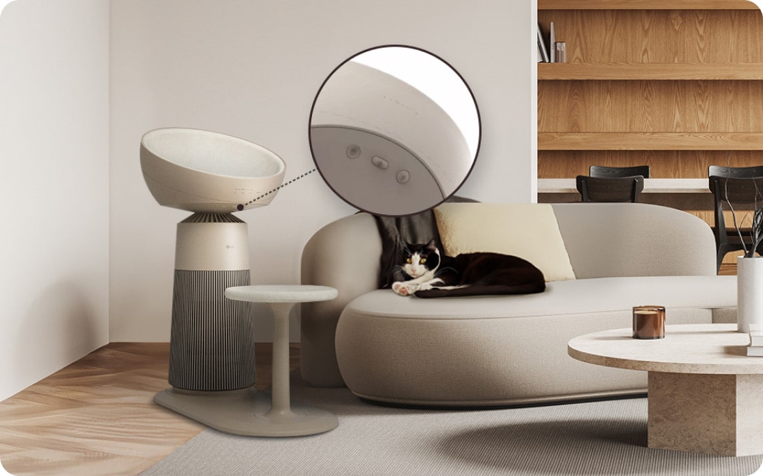 ภาพแสดงปุ่มออกแบบเน้นความปลอดภัย วางไว้ด้านล่างเพื่อป้องกันการกดโดยไม่ตั้งใจ