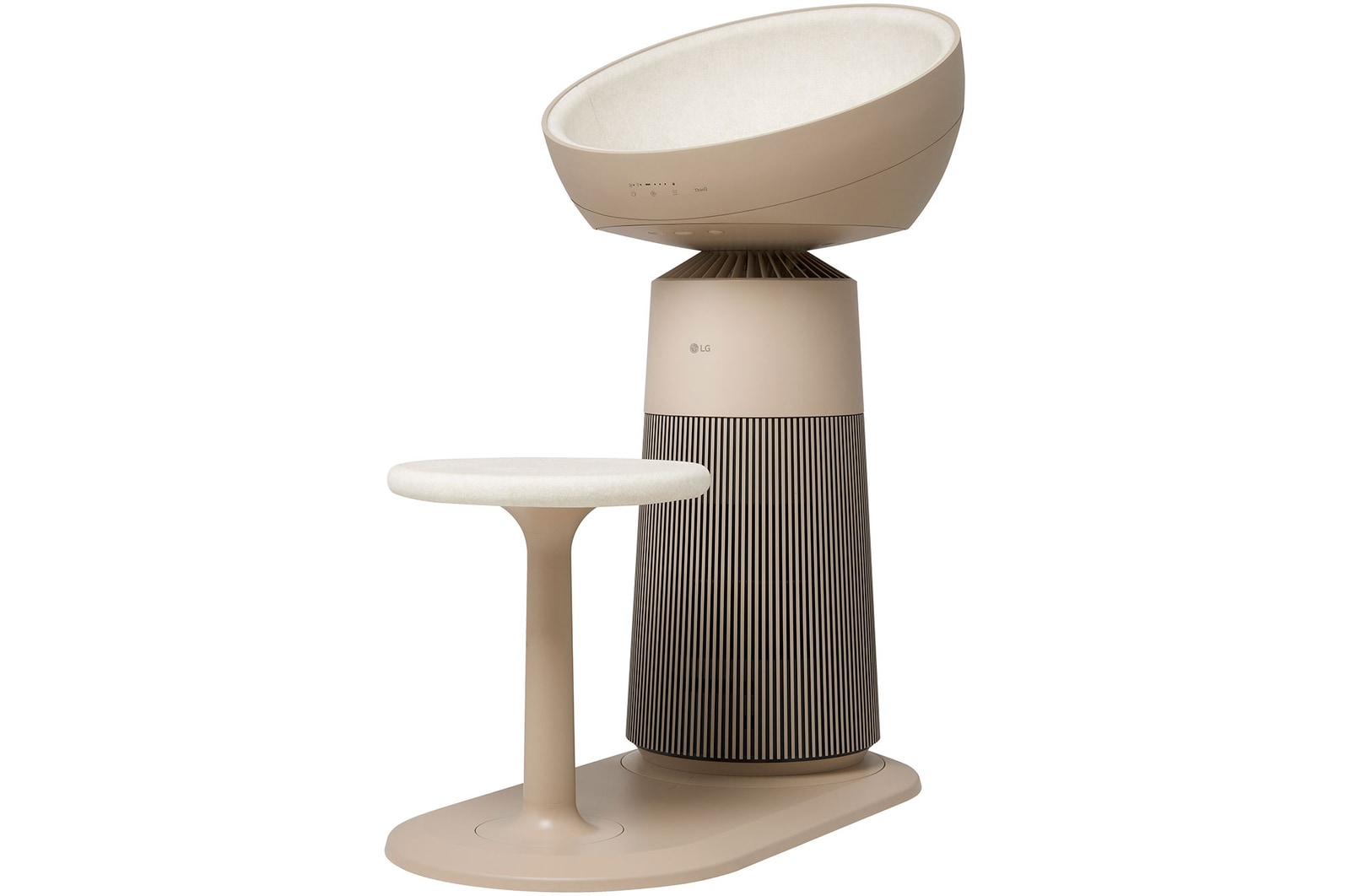 Front view of LG PuriCare™ AeroCatTower Air Purifier