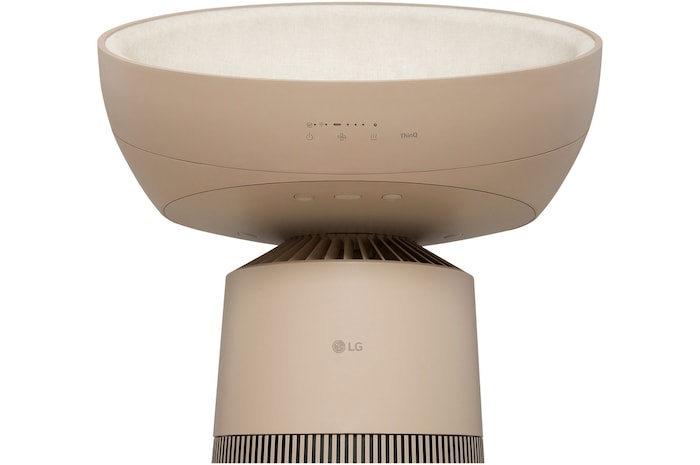 Front view of LG PuriCare™ AeroCatTower Air Purifier