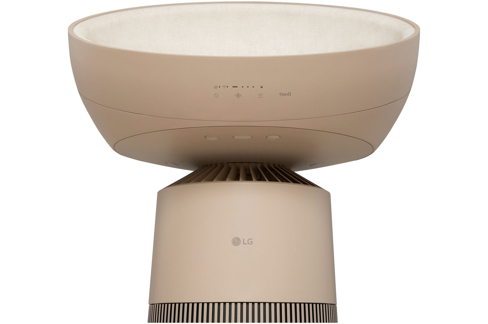 Front view of LG PuriCare™ AeroCatTower Air Purifier