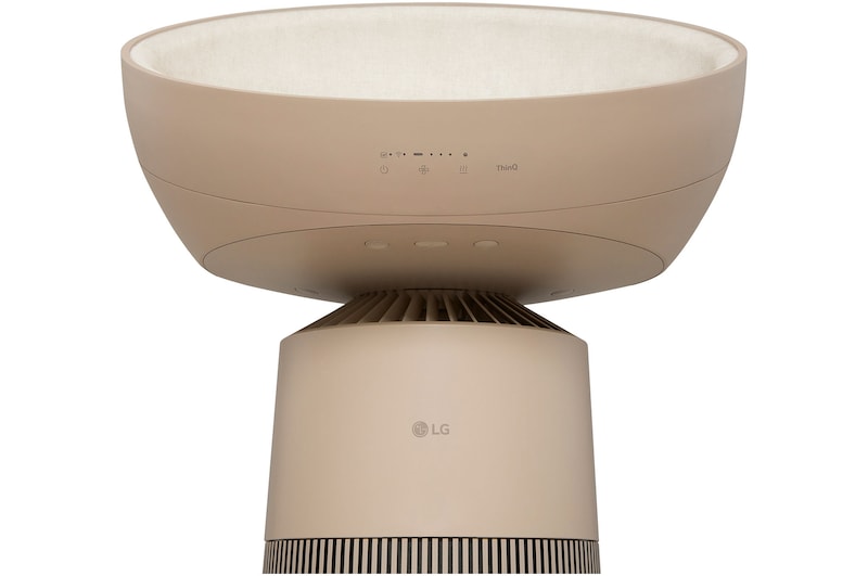 Front view of LG PuriCare™ AeroCatTower Air Purifier