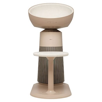 Front view of LG PuriCare™ AeroCatTower Air Purifier
