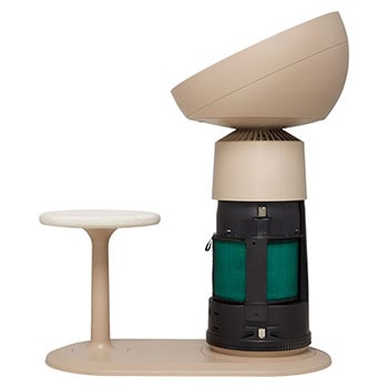 Front view of LG PuriCare™ AeroCatTower Air Purifier