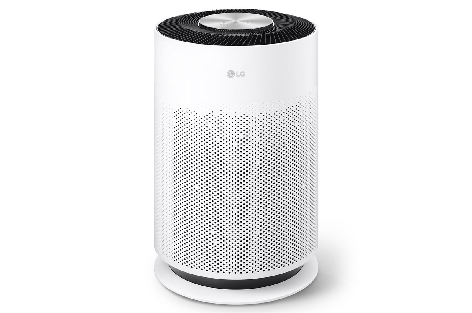 มุมมองด้านหน้าของ เครื่องฟอกอากาศ LG PuriCare 360 Hit รุ่น AS60GHWG0 AS60GHWG0