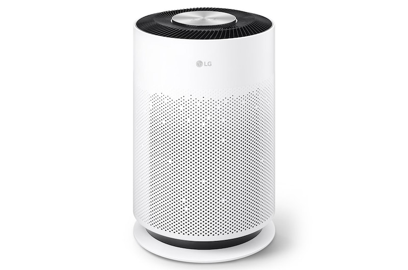 มุมมองด้านหน้าของ เครื่องฟอกอากาศ LG PuriCare 360 Hit รุ่น AS60GHWG0 AS60GHWG0