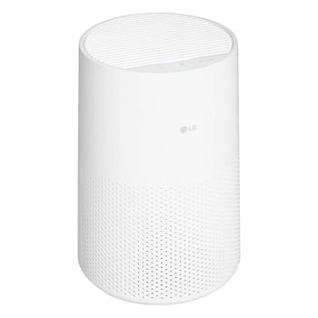 AS30GGW10 Left perspective view of AeroMini with lights on