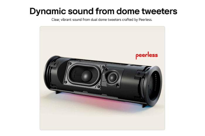 USP card: Dome tweeter