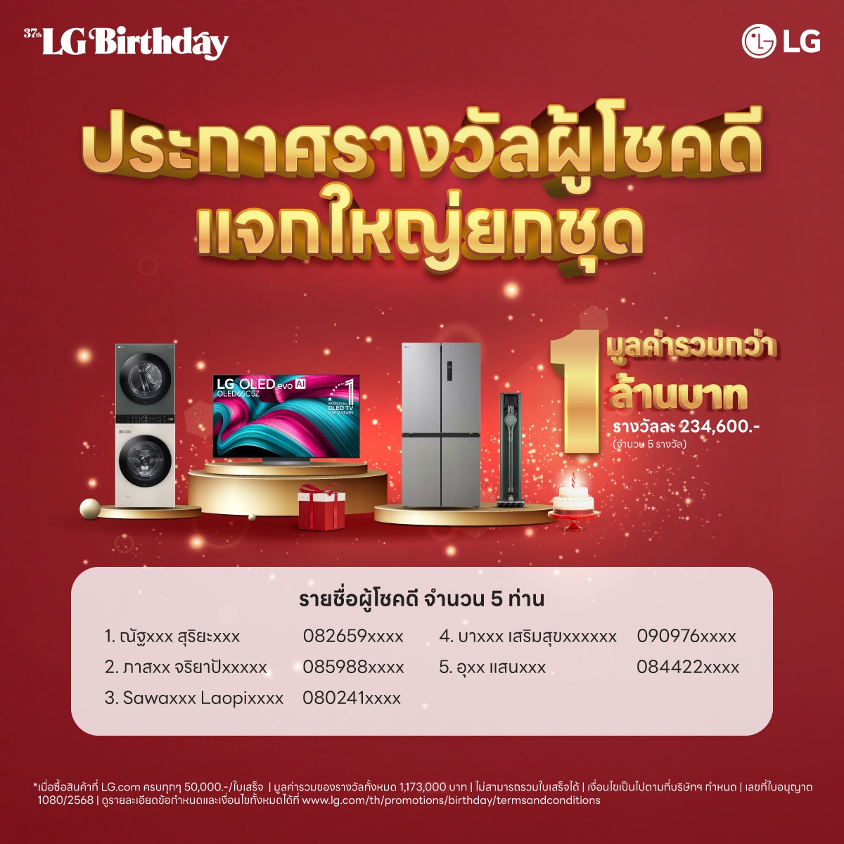 Luckydraw Announcement