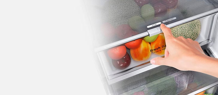 ช่องเก็บผัก FreshBalancer ของตู้เย็น LG