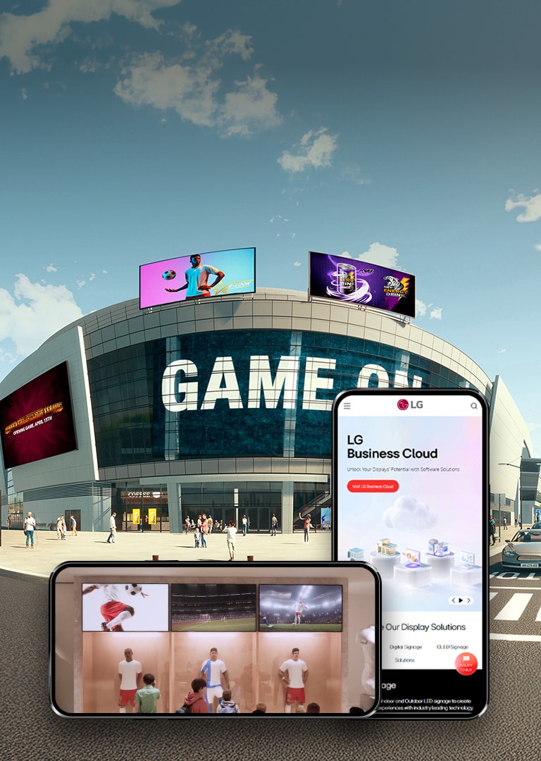 แบนเนอร์ LG DIGITAL CONNECT