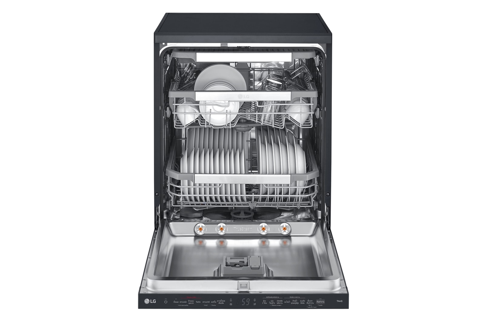 LG เครื่องล้างจาน DFC335HM สีดำ มี WI-FI control, DFC335HM
