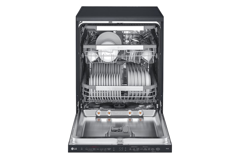 LG เครื่องล้างจาน DFC335HM สีดำ มี WI-FI control, DFC335HM