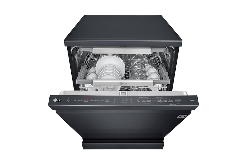 LG เครื่องล้างจาน DFC335HM สีดำ มี WI-FI control, DFC335HM
