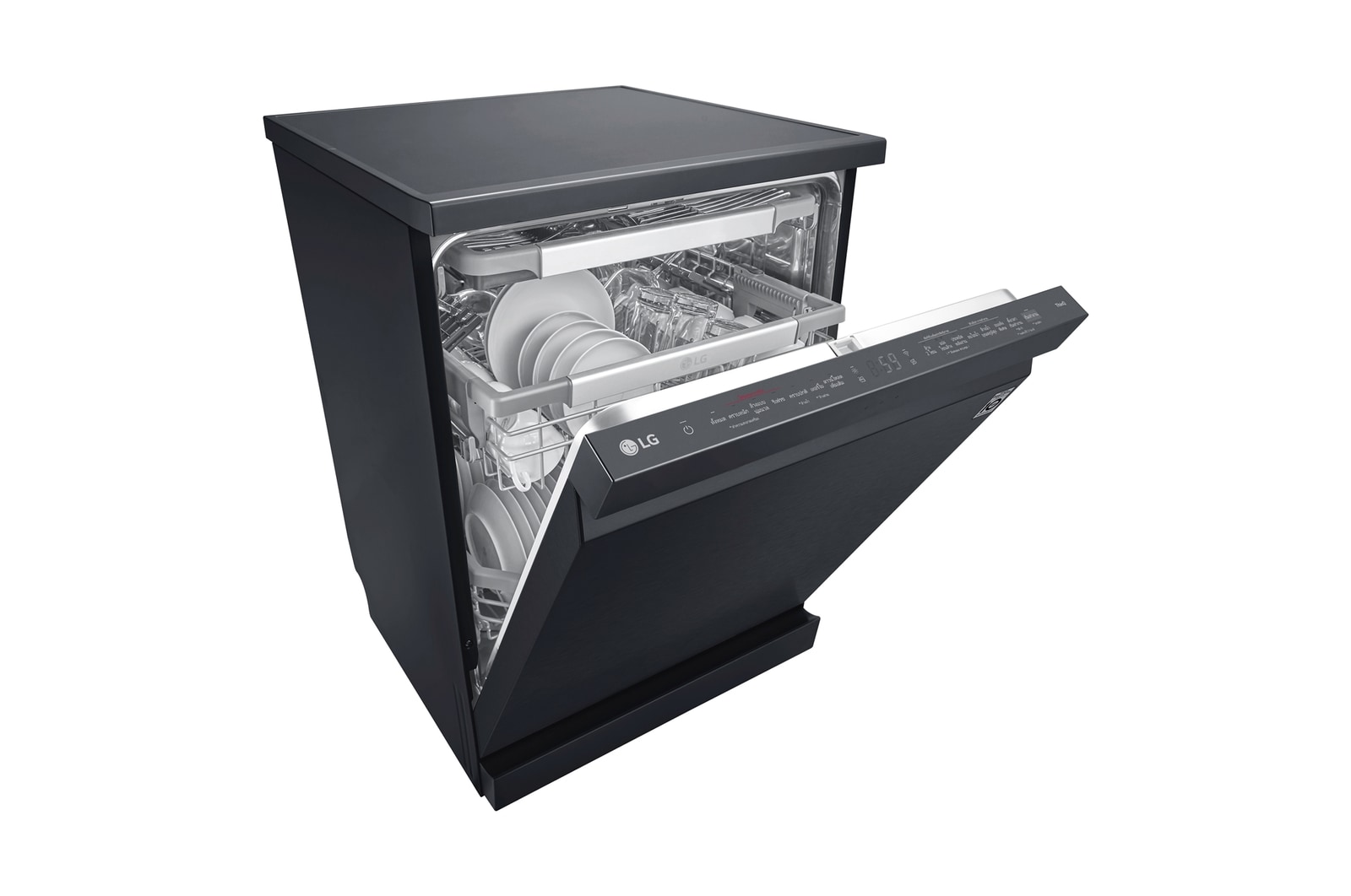LG เครื่องล้างจาน DFC335HM สีดำ มี WI-FI control, DFC335HM