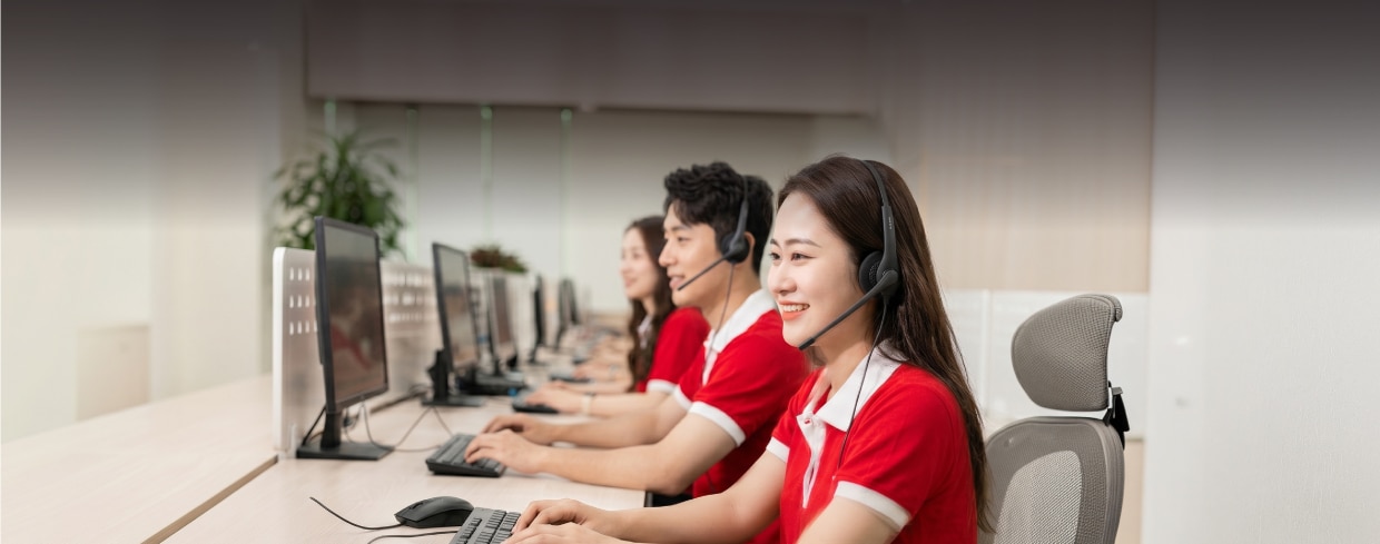 คนตอบ Call center