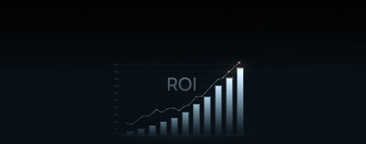 รูปกราฟ ROI