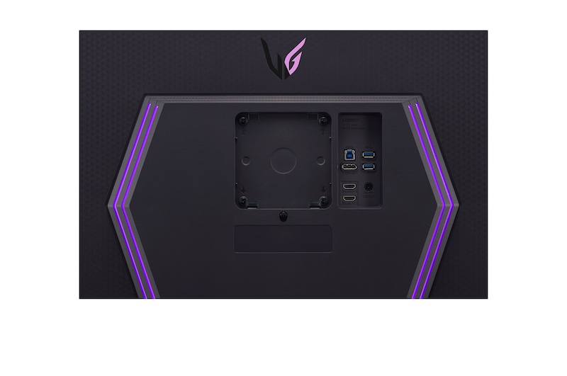 มุมมองระยะใกล้ของพอร์ตที่มีไฟเปิดอยู่