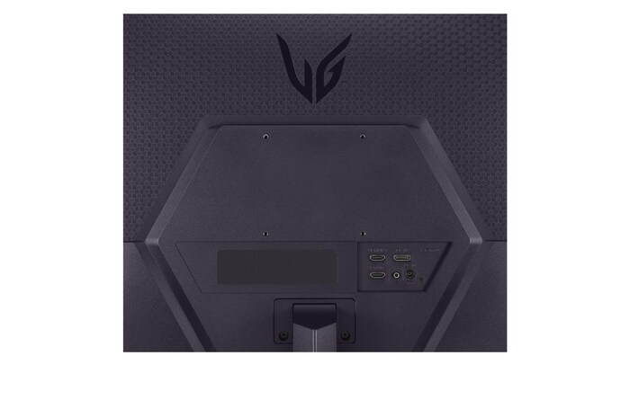 close-up view of ports