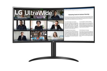 34" Curved UltraWide™ WQHD HDR 10 100Hz Monitor with AMD FreeSync™ 34WR50QK-B