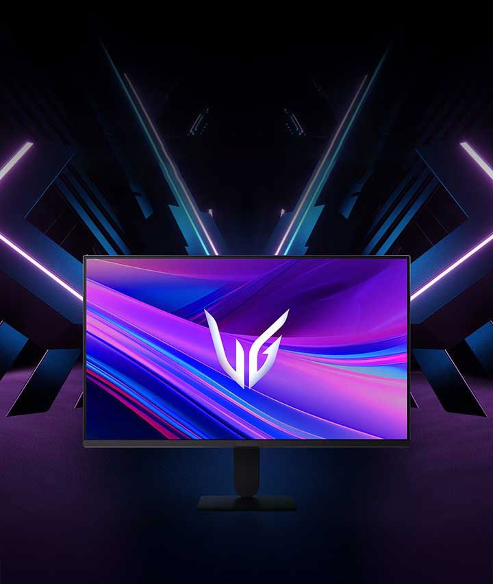 Front image of the UltraGear™ 24G411A gaming monitor.