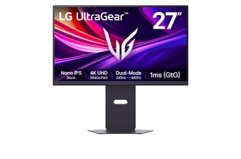 LG UltraGear™ 27” 240Hz UHD 4K Nano IPS 1ms, DP 2.1, DisplayHDR 600 27G850A-B