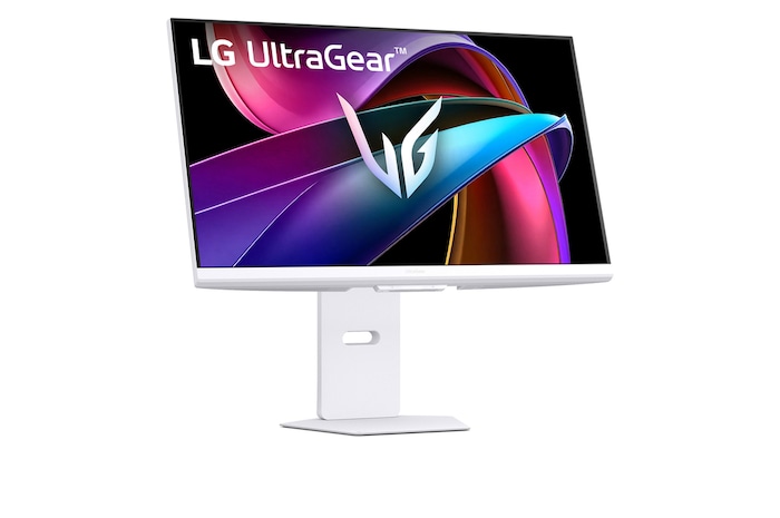 +15 degree side view of a tilted monitor