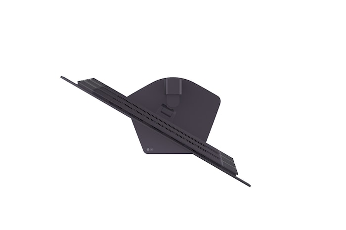 top view of 32GX850A with right swivel