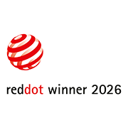 ภาพโลโก้รางวัล Red Dot Winner 2026