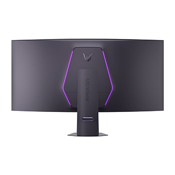 +15-degree angled side view of a 52-inch UltraGear evo G9, 5K2K 240Hz Gaming Monitor (52G930B)