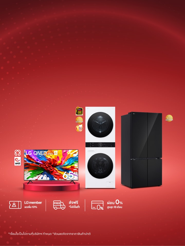 Flash Sale เครื่องใช้ไฟฟ้า LG