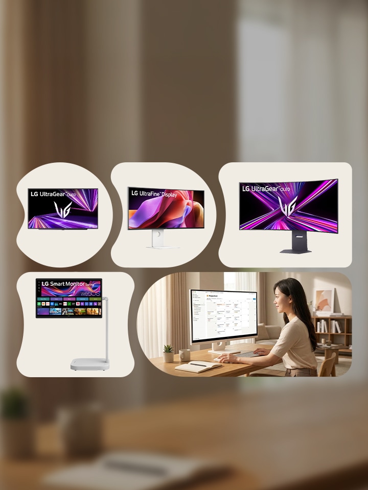 มอนิเตอร์ 3 ตัวท็อปของ LG ในปี 2025 LG Swing และ ซีรีส์ LG UltraGear