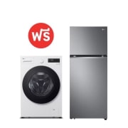 ภาพด้านหน้า F2515SNEW ฟรี ตู้เย็น 2 ประตู GN-D382PQMB