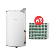 มุมมองด้านหน้าของสินค้า เครื่องลดความชื้น LG PuriCare Dehumidifier 16 รุ่น MD16GQSA1 16 ลิตร(MD16GQSA1)