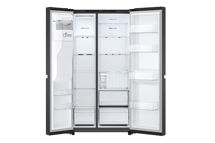 Front all door open without food view