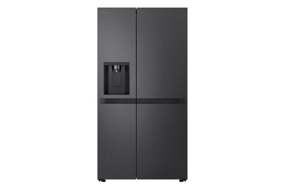 มุมมองด้านหน้าของสินค้า ตู้เย็น Side-by-Side ขนาด 22.4 คิว GC-L257KQKW ระบบ Smart Inverter