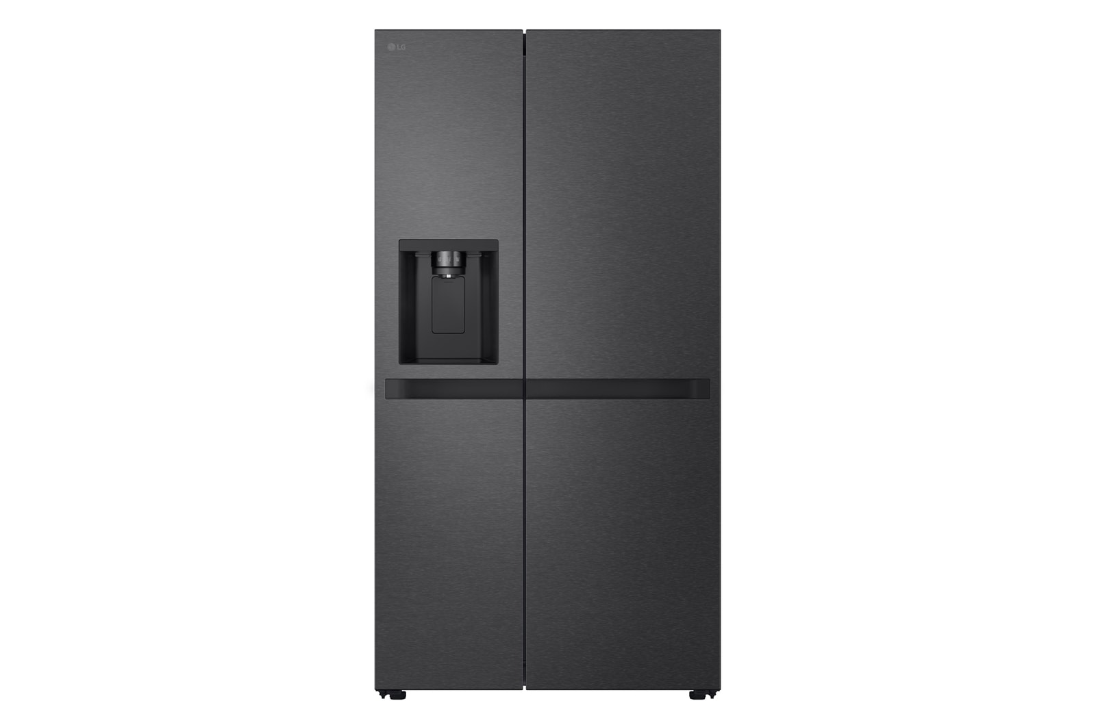 มุมมองด้านหน้าของสินค้า ตู้เย็น Side-by-Side ขนาด 22.4 คิว GC-L257KQKW ระบบ Smart Inverter