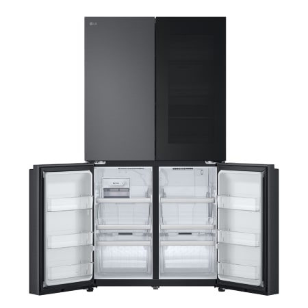 LG ตู้เย็น Multidoor 23.5 คิว Instaview GC-V24FFCHB รองรับ Smart Wi-Fi , GC-V24FFCHB