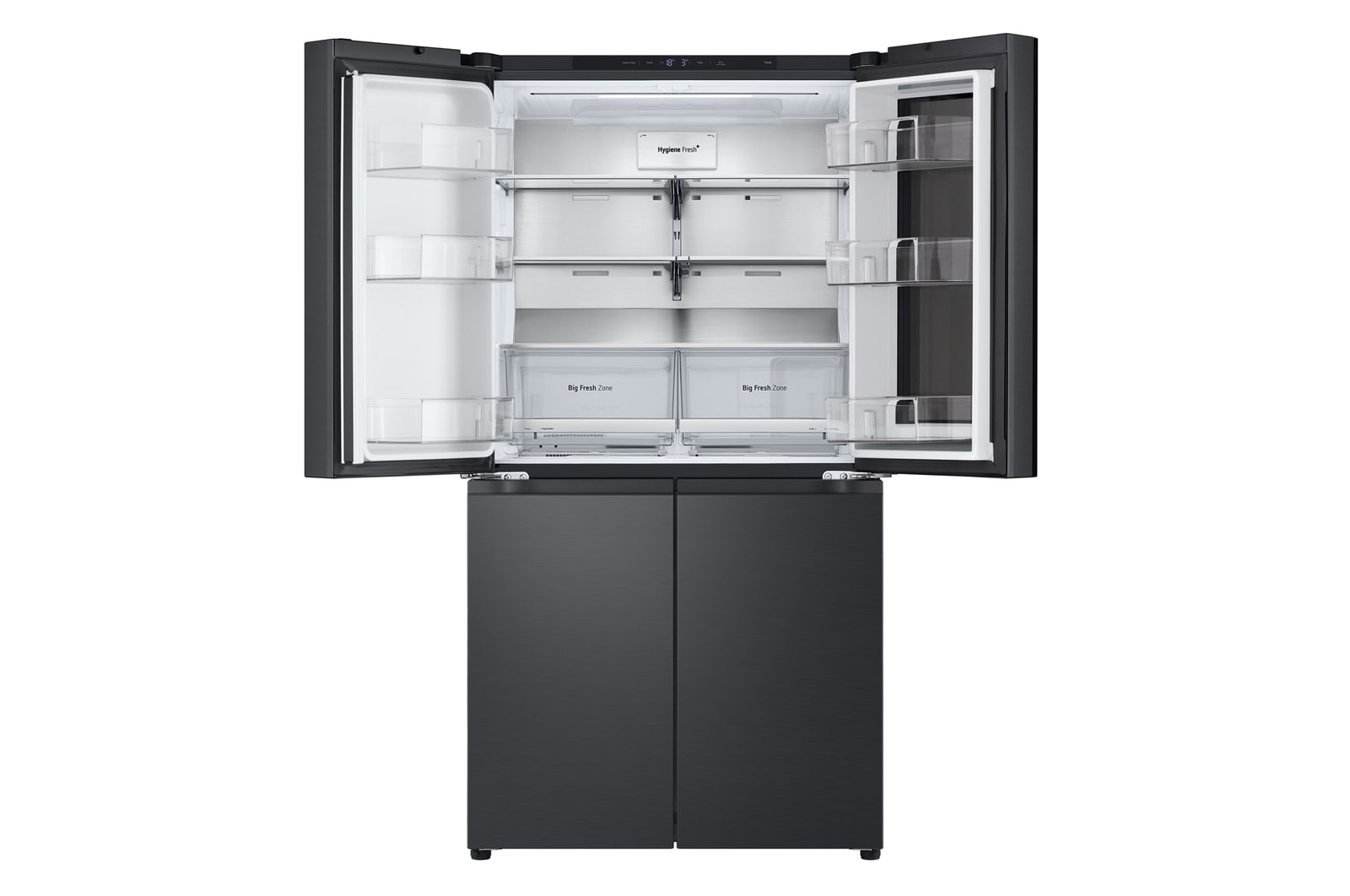 LG ตู้เย็น Multidoor 23.5 คิว Instaview GC-V24FFCHB รองรับ Smart Wi-Fi , GC-V24FFCHB