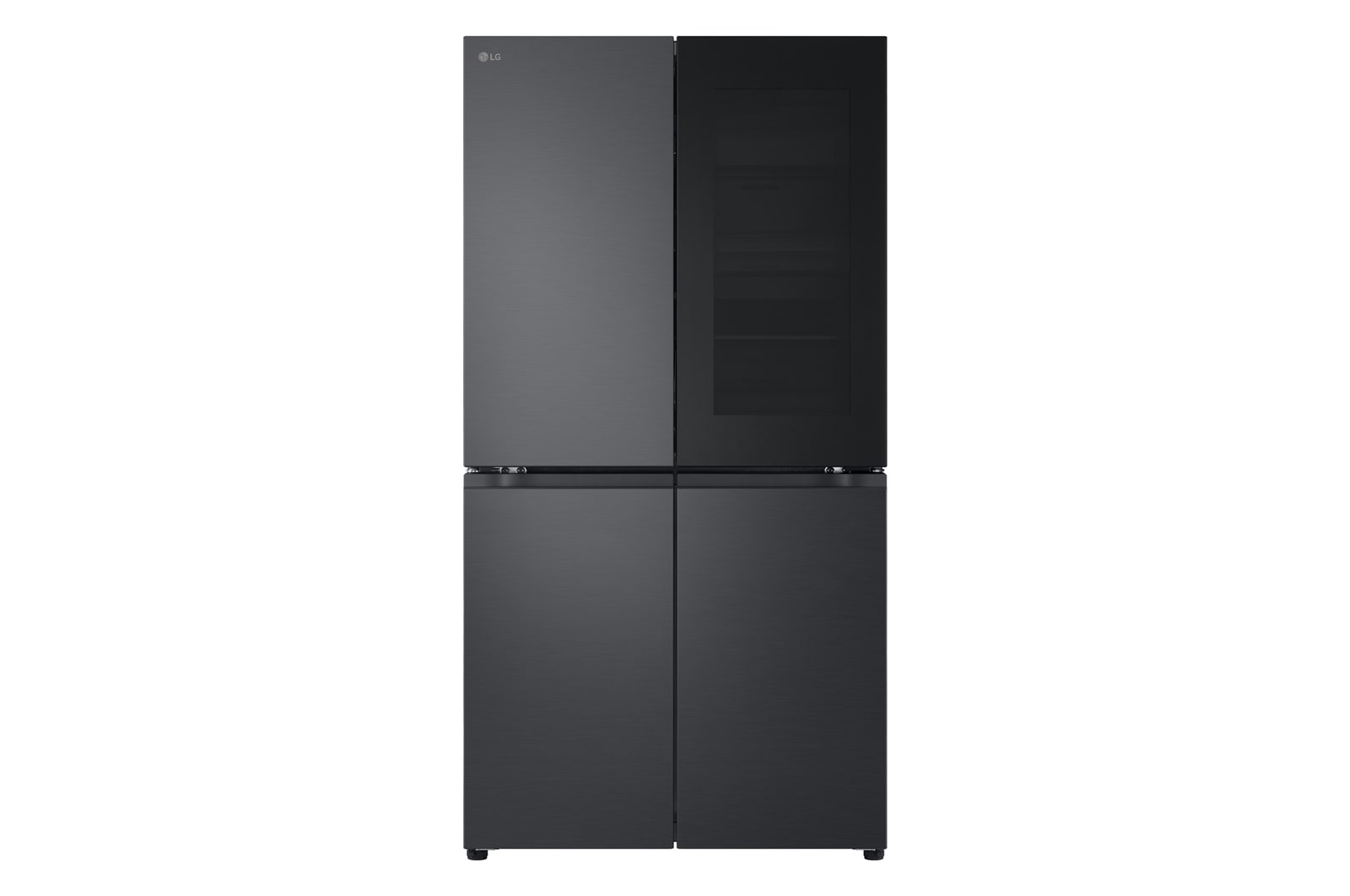 LG ตู้เย็น Multidoor 23.5 คิว Instaview GC-V24FFCHB รองรับ Smart Wi-Fi , GC-V24FFCHB