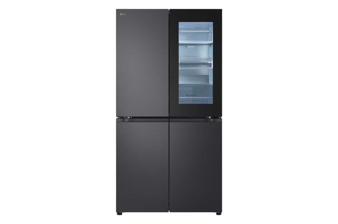 LG ตู้เย็น Multidoor 23.5 คิว Instaview GC-V24FFCHB รองรับ Smart Wi-Fi , GC-V24FFCHB
