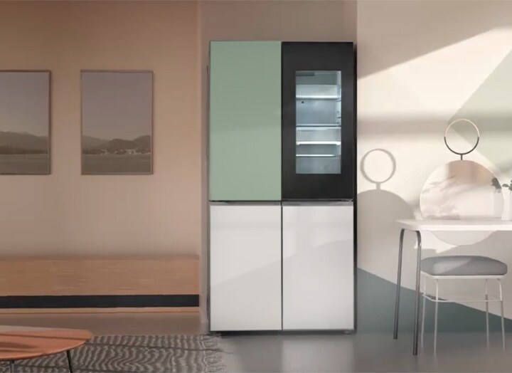 ตู้เย็น LG InstaView™ Objet Collection พร้อม Door Cooling+