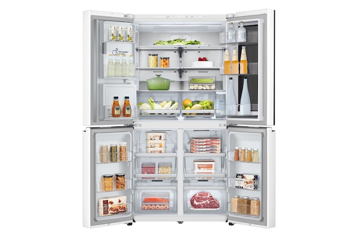 front open view with food