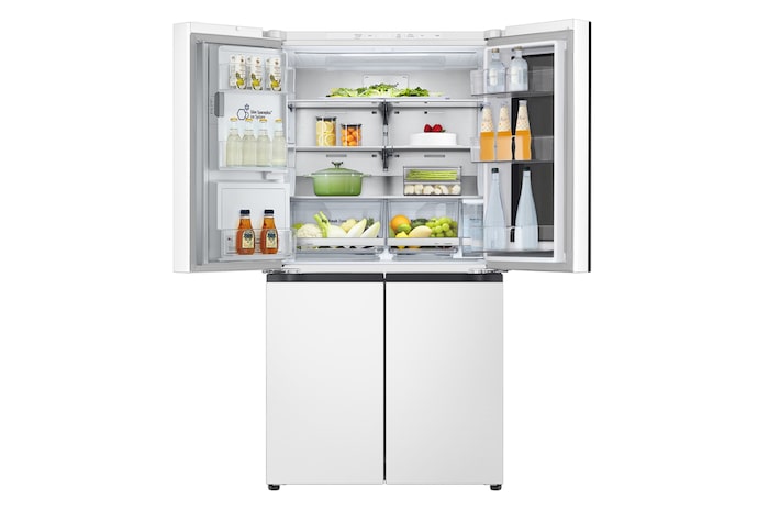 front top open with food