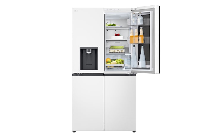 top right side open with food