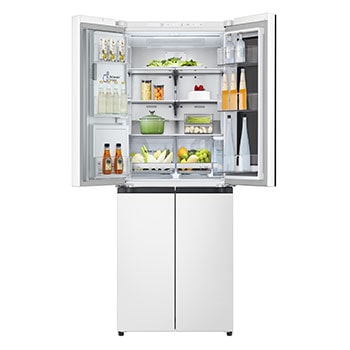 front top open with food